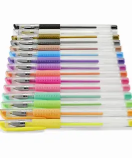 Комплект от 15 гел химикалки Hama "Pastel and Classic" 07564