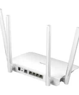 Alternative view of Безжичен рутер CUDY WR1300, Двубандов AC1200, 300+867 Mbps, 5x10/100/1000, Бял