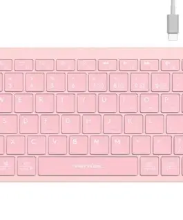 Безжична клавиатура A4TECH FBX51C FSTyler розово