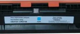 Alternative view of Тонер касета UPRINT CE311A/EP729, HP/CANON Cyan