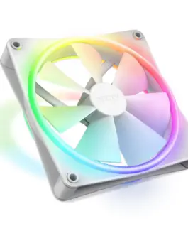 Alternative view of Вентилатор NZXT F140 RGB Duo, Бял