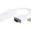 Аудио видео адаптер j5create JDA214 VGA/USB мъжко - HDMI женско