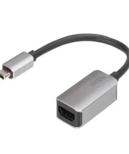 Адаптер ATEN UC3008A1 USB-C мъжко - HDMI женско 4K Черен