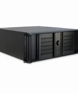 Кутия за компютър InterTech 4U-4098-S 4U 19" Чернa