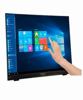 Alternative view of Тъч монитор HANNSPREE HT225HPB, LED, 21.5 inch, Wide, Full HD, Display Port, VGA, HDMI, Черен