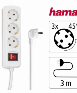 Разклонител HAMA 30535 3гнезда