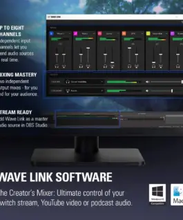 Настолен микрофон Elgato Wave 3