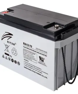 Оловна батерия RITAR (RA12-70) AGM 12V 70 Ah 350 /167 /182 mm Терминал