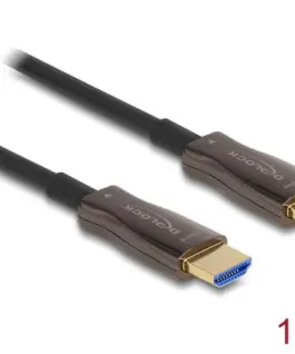 Alternative view of Оптичен кабел Delock, HDMI 8K, 60Hz, 48Gbps, 100 m