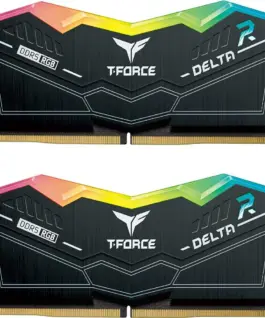 Памет за компютър Team Group T-Force Delta RGB DDR5 32GB (2x16GB) 6000MHz CL40