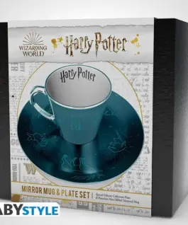 Alternative view of Комплект ABYSTYLE HARRY POTTER Mirror mug and plate set Patronus, Чаша, Подложка