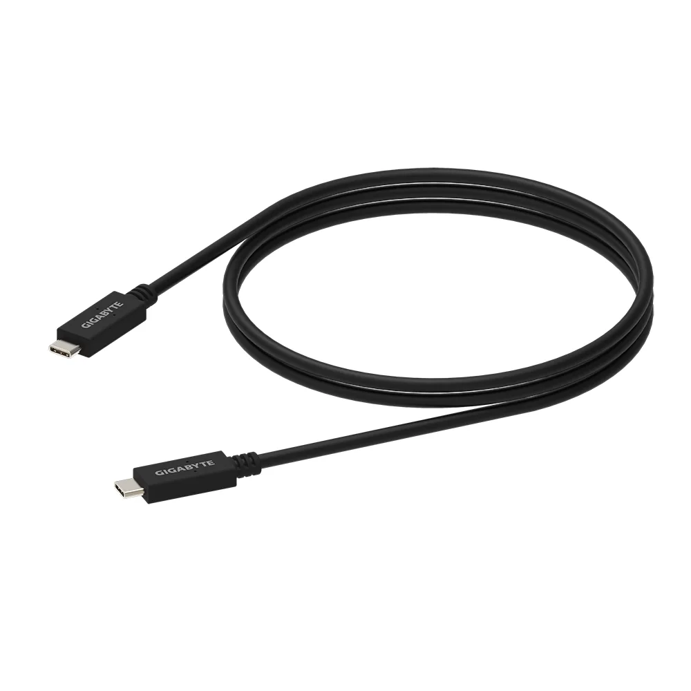 Кабел GIGABYTE USB Type-C мъжко към USB Type-C мъжко 3.2Gen, 1 м 10Gbp/s - Image 2