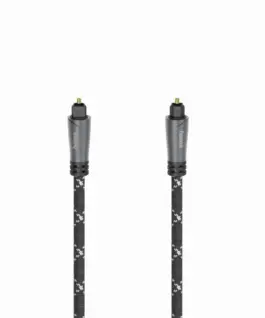 Оптичен аудио кабел HAMA 205140 ODT plug (Toslink) Метални накрайници 3 м