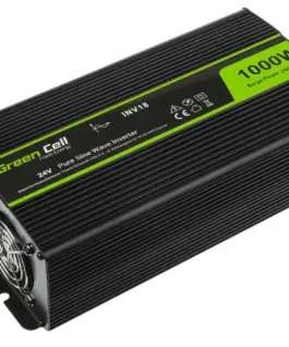 Инвертор GREEN CELL 24V/1000W чиста синусоида