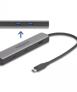 Alternative view of Докинг станция Delock USB 40 Gbps USB Type-C