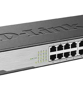 Alternative view of Суич D-Link DES-1016D/E, 16 портов 10/100, Desktop, rack mount