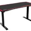 Геймърско бюро Nitro Concepts D16E Carbon Red Електрическо управление на