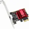 Мрежова карта Cudy PE25 PCIe 10 Mbps/ 100 Mbps/ 1 Gbps/ 2.5 Gbps