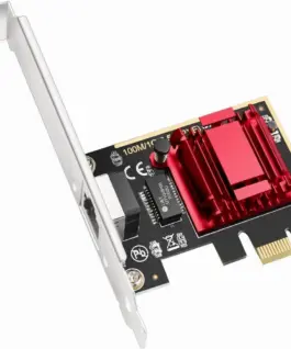 Мрежова карта Cudy PE25 PCIe 10 Mbps/ 100 Mbps/ 1 Gbps/ 2.5 Gbps