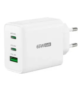 Alternative view of Мрежово зарядно j5create JUP3365E 65W, 3 порта, USB-C, USB-A