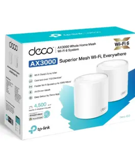 Alternative view of Безжична Wi-fi 6 Mesh система TP-Link Deco X50(2-pack) AX3000
