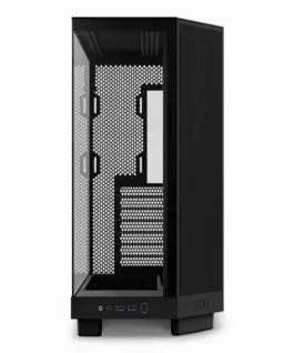Кутия за компютър NZXT H6 Flow Matte Black - Middle Tower