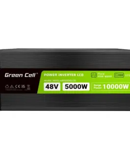 Alternative view of Инвертор GREEN CELL, 48/220V, DC/AC, 5000W/10000W,INVGCP5000LCD LCD чиста синусоида