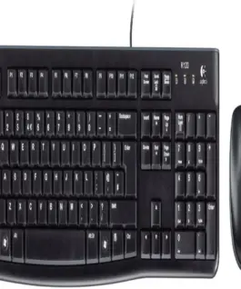 Kомплект клавиатура с мишка Logitech MK120 Черна