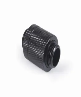 Alternative view of D-Plug Alphacool ES, 20mm, G1/4 AG auf G1/4 AG, Черен мат