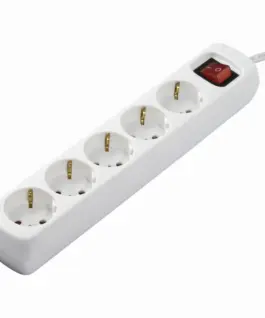 Разклонител HAMA 5гнезда 1.4м 47842