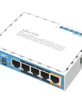 Безжичен Access point MiKrotik RB952Ui-5ac2nD 5 x 10/100 Mbps USB-A PoE Бял