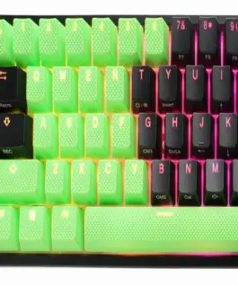 Капачки за механична клавиатура Ducky Green 31-Keycap Set Rubber Backlit Double-Shot