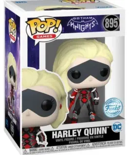 Alternative view of Фигурка Funko Pop! Games: Gotham Knights - Harley Quinn (Special Edition) #895 Vinyl Figure