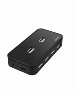 Alternative view of USB хъб, 7-портов, със захранване, HAMA-200123