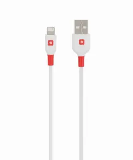 Кабел Skross Lightning - USB-A 2.0 мъжко 2.0 м Бял