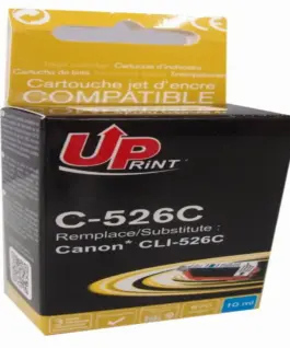 Мастилница UPRINT CLI526 CANON С чип Cyan