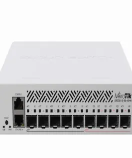 Суич MikroTik CRS310-1G-5S-4S+IN L3 Gigabit Ethernet (10/100/1000) Захранване по Ethernet (PoE)