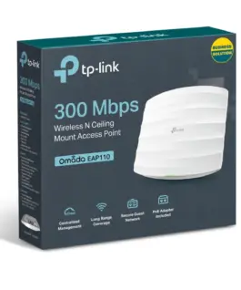 Alternative view of Безжична точка за достъп TP-Link EAP110 N300 Gigabit