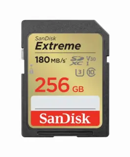 Карта памет SANDISK Extreme SDXC 256GB UHS-1Class 10 U3 V30 130 MB/s