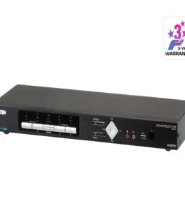 KVM превключвател ATEN CM1284-AT-G 4 порта USB 4K HDMI Multi-View