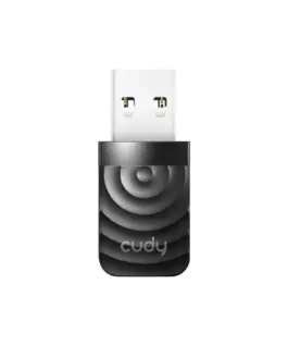 Alternative view of Безжичен нано адаптер Cudy WU1300S, USB 3.0, 2.4/5 Ghz, Вградена антена 2dBi