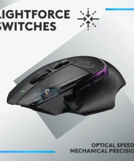 Alternative view of Геймърска мишка Logitech G502 X Plus Black Lightsync RGB