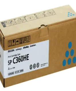 Alternative view of Тонер касета Ricoh SPC360HE, 5000 копия, Cyan