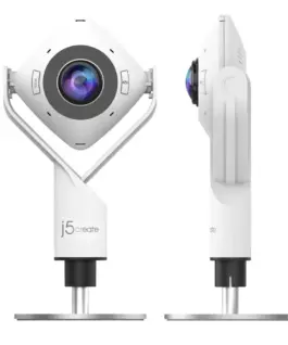 Уеб камера j5create JVCU360 All Around UltraHD