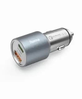 HAMA Бързо зарядно за кола 1x USB-C PD 1x USB-A QC 38 W 201639