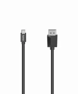 Alternative view of HAMA Кабел Mini DP - DisplayPort, Ultra-HD 4K, 1.50 m