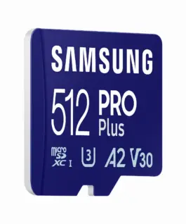 Карта памет Samsung PRO Plus microSDXC UHS-I 512GB Адаптер