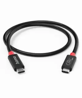 Alternative view of HAMA Кабел USB-C, E-Marker, USB4 Gen2, 20 Gbit/s, 5 A, 240 W, 200788