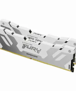 Памет за компютър Kingston Fury Renegade White 32GB(2x16GB) DDR5 8000MHz CL38
