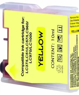 Alternative view of Мастилница UPRINT LC970/1000 BROTHER, Yellow